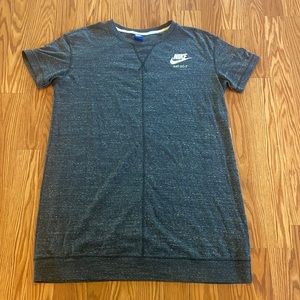 Nike Gray Gym Tee Athletic Sports Short Sleeve Dress Size 1X